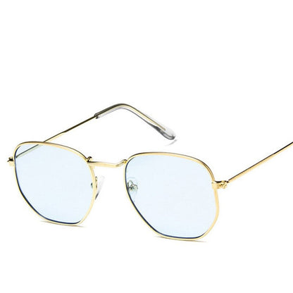 Luxuriöse Hexagonale Unisex Sonnenbrille